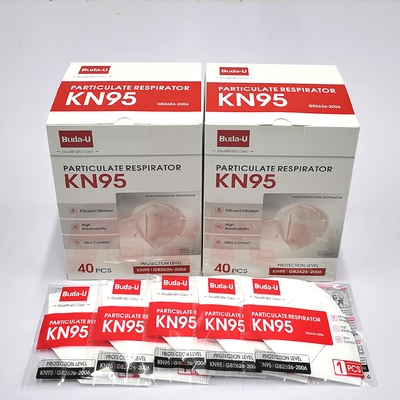 KN95防护口罩可出口，KN95标准五层口罩40个装 ，FDA EUA授权KN95口罩