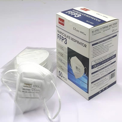 国外销售FFP3防护口罩，一次性防尘FFP3口罩，欧盟CE 0370认证，FDA认证