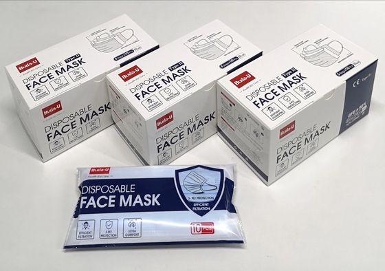 出口装美国ASTM一次性医用口罩旅行装生产厂家三层口罩出口资质齐全 成人日常防护口罩