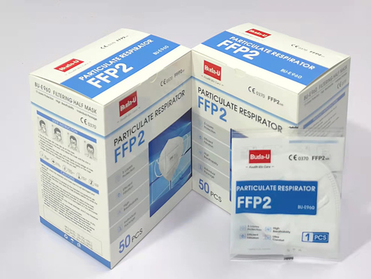 Buda-U FFP2口罩现货直供 ffp2 nr 级别 ce0370认证 实力品牌