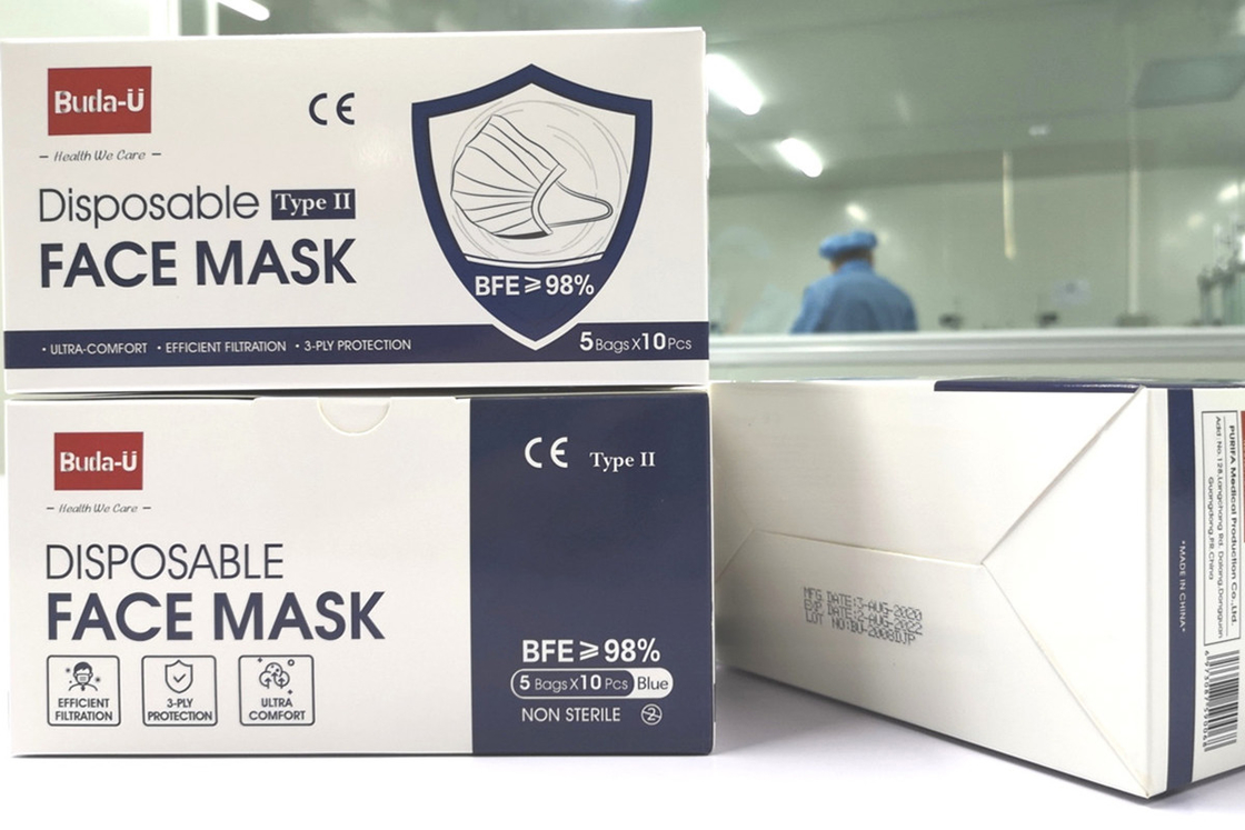 国际销售一次性三层医用口罩，ASTM F2100标准医用口罩，CE及FDA认证注册
